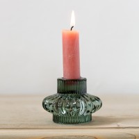 Glass Candle Holder – 3 Colours
